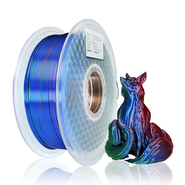 فلمنت الطباعة ثلاثية الأبعاد ثلاثي اللون - Triple Color 3D Printing PLA Filament