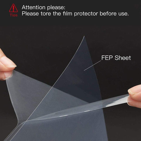 الطبقة الشفافة الخاصة بطابعات الرزن قياسات متعددة FEP Film for SLA/DLP (حزمة عدد 2)