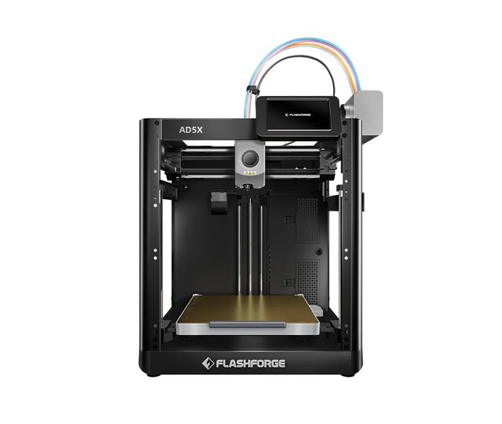 طابعة Flashforge AD5X ثلاثية الأبعاد متعددة الألوان، عالية السرعة