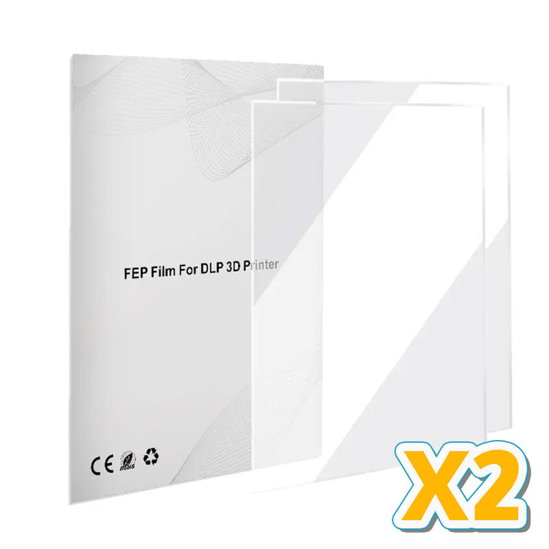 الطبقة الشفافة الخاصة بطابعات الرزن قياسات متعددة FEP Film for SLA/DLP (حزمة عدد 2)