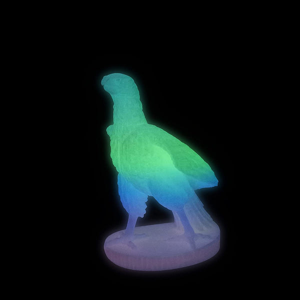 فلمنت متعدد الألوان مضيء في الظلام- PLA Rainbow Glow in the dark Filament